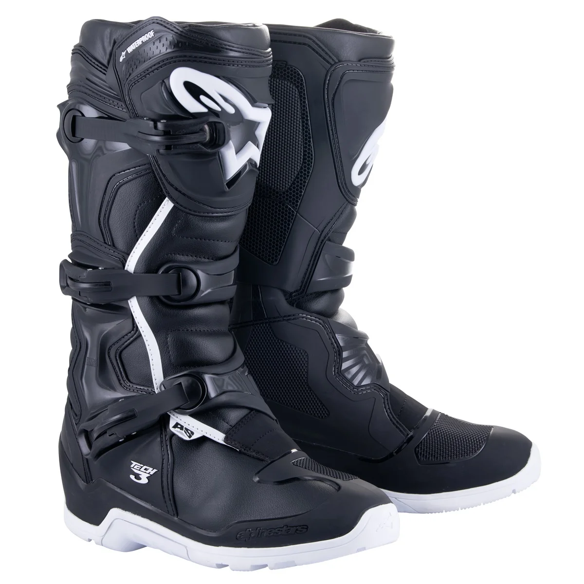 Alpinestars TECH3 オフロードブーツ サイズUS9・EUR43 Bota Alpinestars Tech 3 Enduro WP Preto/Branco - Spinelli Motos